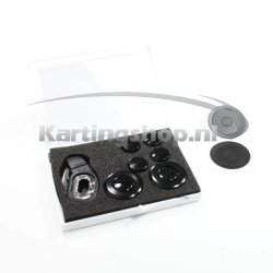 Senzo Arai GP-6 / SK-6 Visor Mounting Sæt Sort