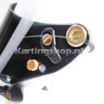 Senzo Arai GP-6 / SK-6 Visor Mounting Set Gold