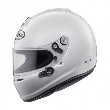 Arai GP-6S met Hans Clips