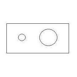 Schakelaar support RVS