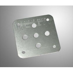 Tillett stoel versterkingsplaat 75×75mm