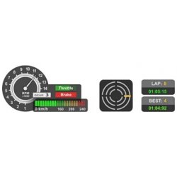 SmartyCam GP bullet camera met GPS datalogger & data overlay