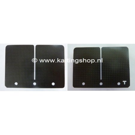 TM Membraanplaat set Carbonl Magma voor TM K9/KZ10