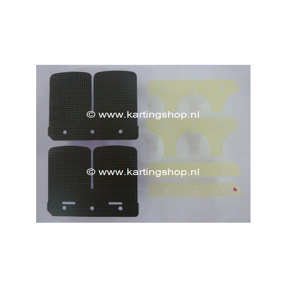 TM Membraanplaat set Carbon Special voor TM K9/KZ10