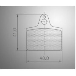 Set remblokken Haase Runner Voor, van Goldspeed Racing -459