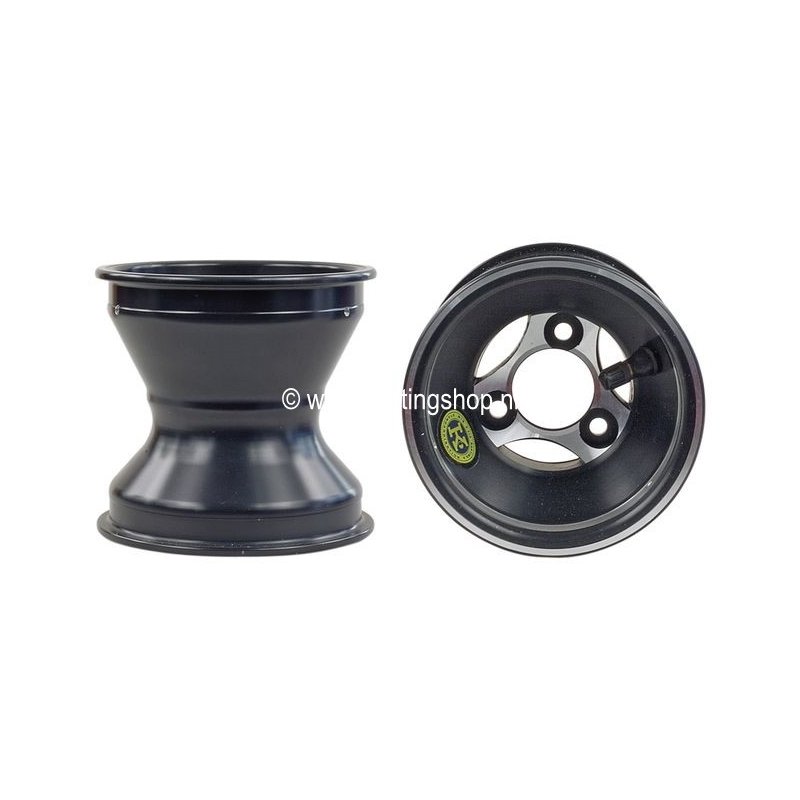 For RIM 130 mm AMV aluminium black Racing