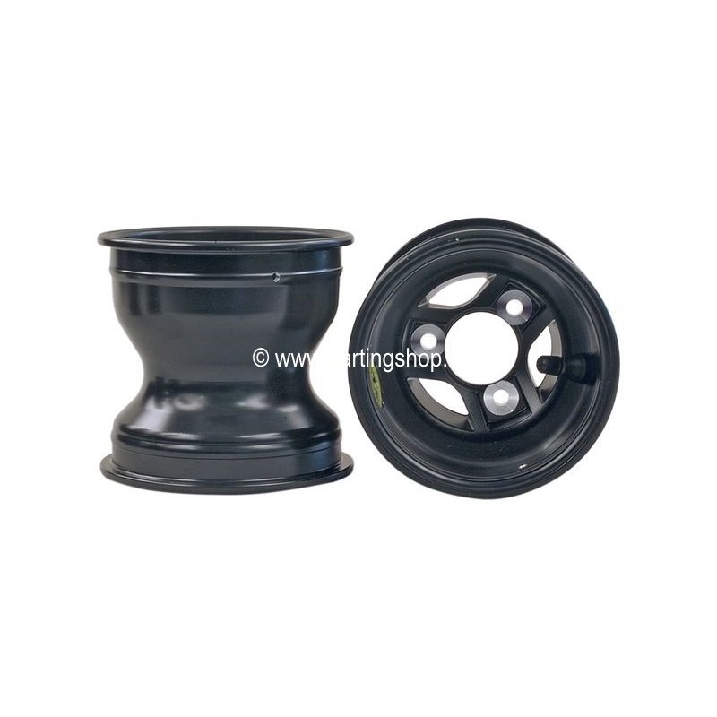 For RIM 130 mm AMV magnesium Preto Corrida