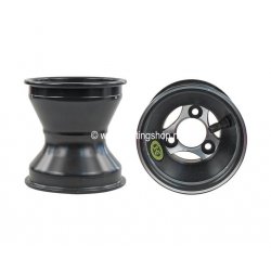 Cerchio posteriore 140 mm AMV alluminio nero Racing