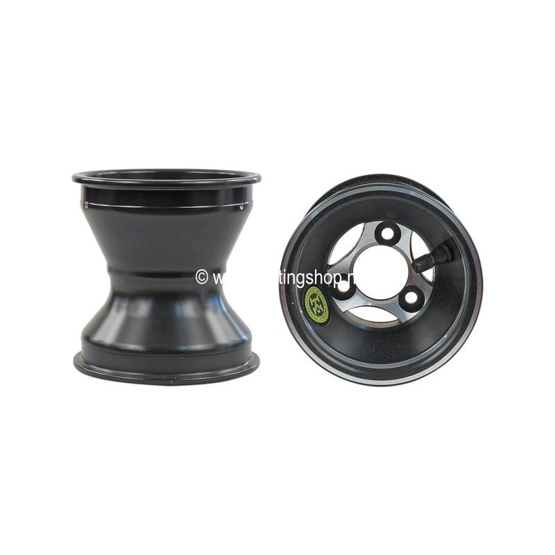 Rear rim 140 mm AMV Aluminium black Corrida