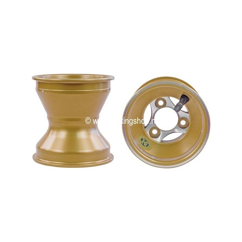 Hinten rim 140 mm AMV Aluminium Gold Racing