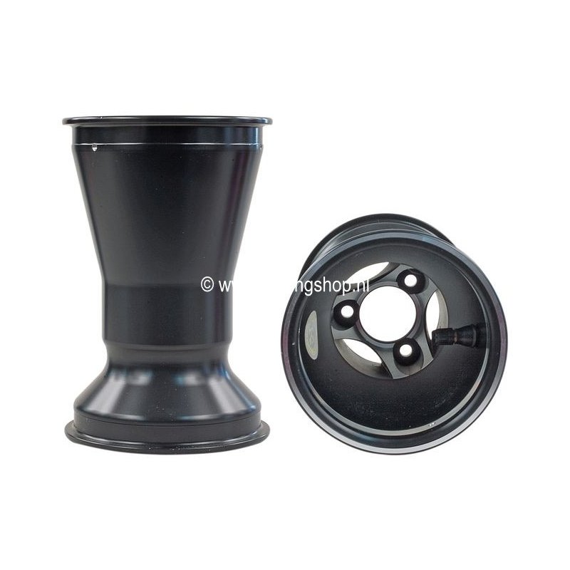 Hinten rim 210 mm AMV Aluminium black Racing