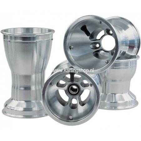 Douglas Wheel Set 130/210 Aluminium – Racing Setup – Kart Racing 