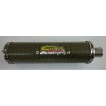 TM Racing Exhaust Silencer Carbon Elto