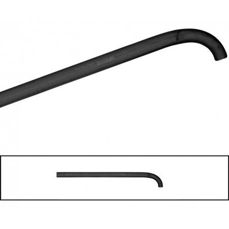 Water hose 50 cm met 90 °-degree turn
