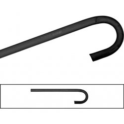 Water hose 60 cm kanssa 180 °-degree turn
