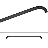 Manguera armada 120 cm con 2 x 90 ° grados se convierte