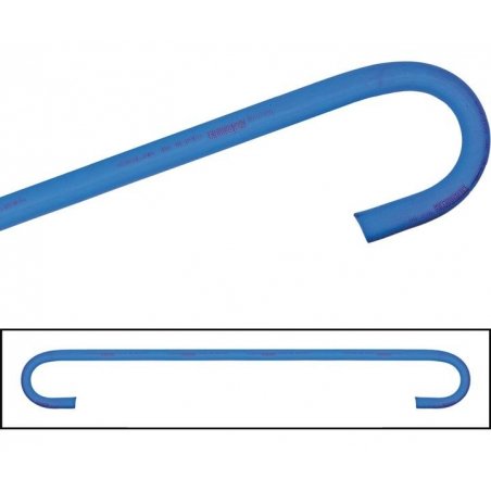 Water Schlauch Blau 120 cm mit 2x180 °-turns