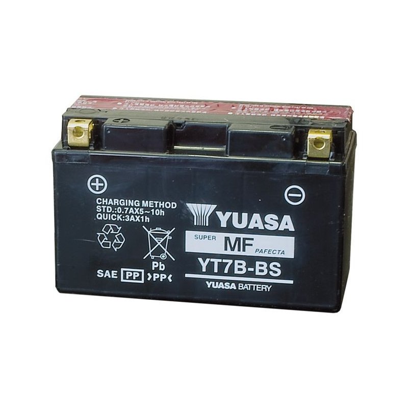 YUASA YT7B-4 J 12V 6.5 AH battery