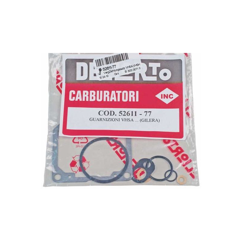 Dellorto VHSH-VHSB carburetor gasket