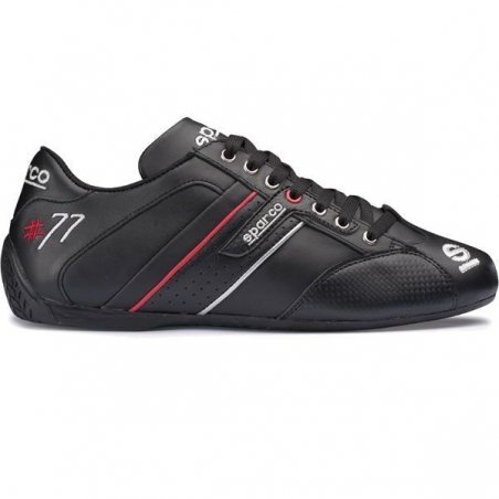 Sparco Time 77 sko black leather