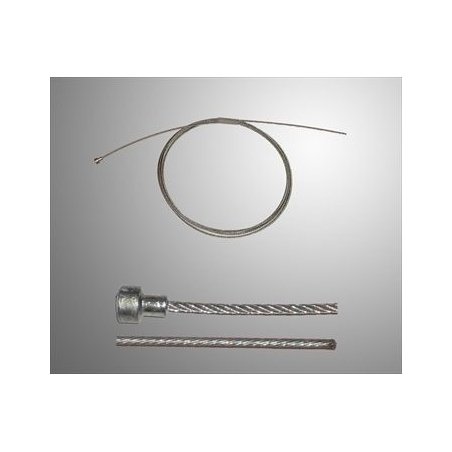 Koppelingkabel 1.9 mm × 200 cm kanssa a nipple