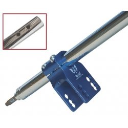 Lenkung Rod M8 verstellbar blau Wild kart