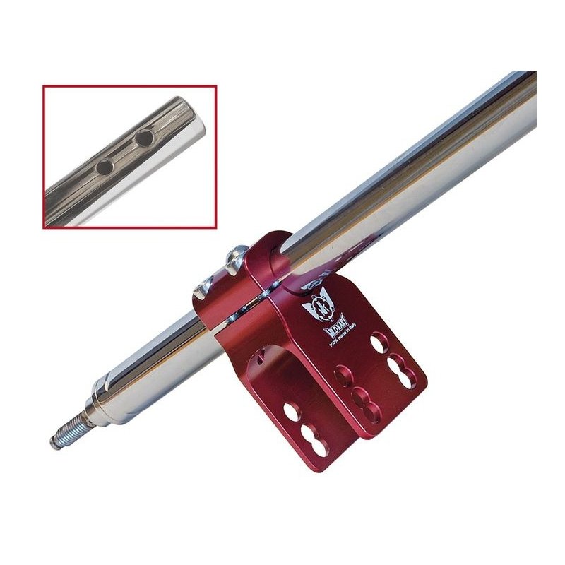 Steering Rod M8 Adjustable Vermelho Wild kart