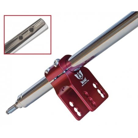 Steering Rod M8 Adjustable Vermelho Wild kart