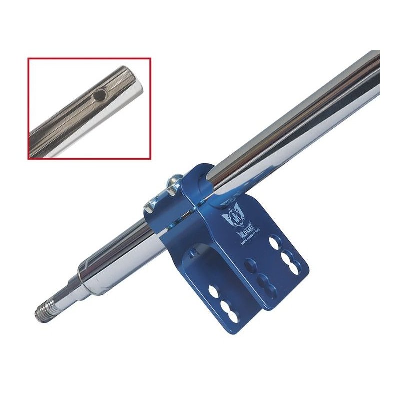 Styringen stang M10 justerbar blå Wild kart