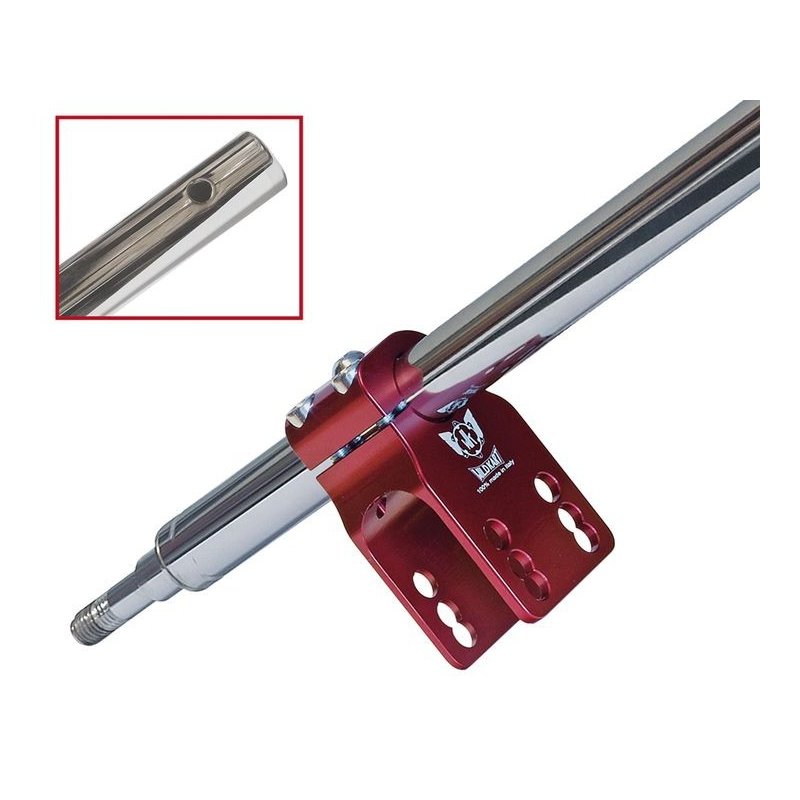 Steering Rod M10 Adjustable Vermelho Wild kart