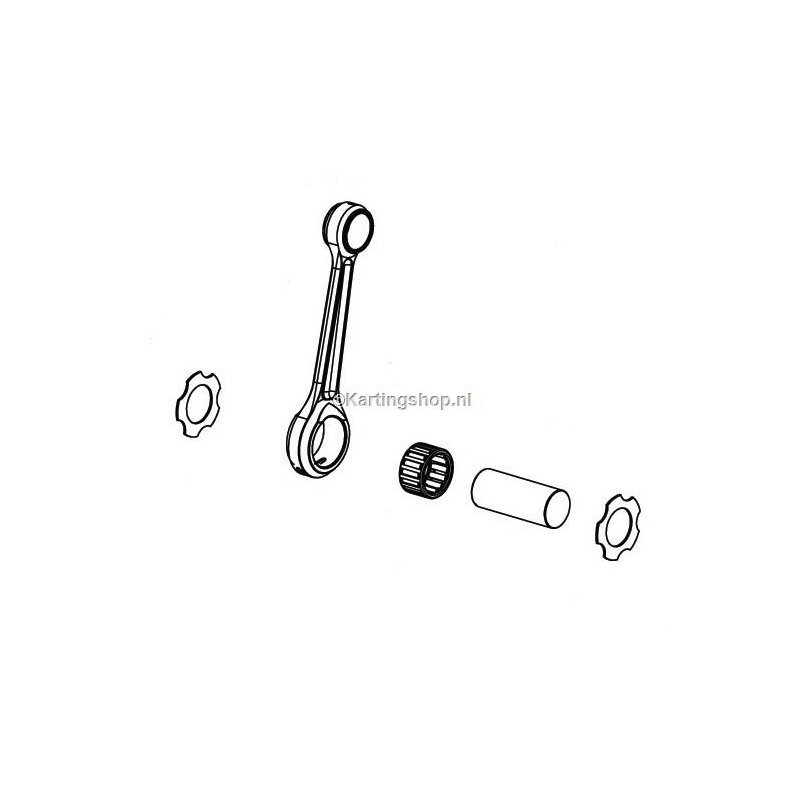 Maxter MX125 connecting rod complete
