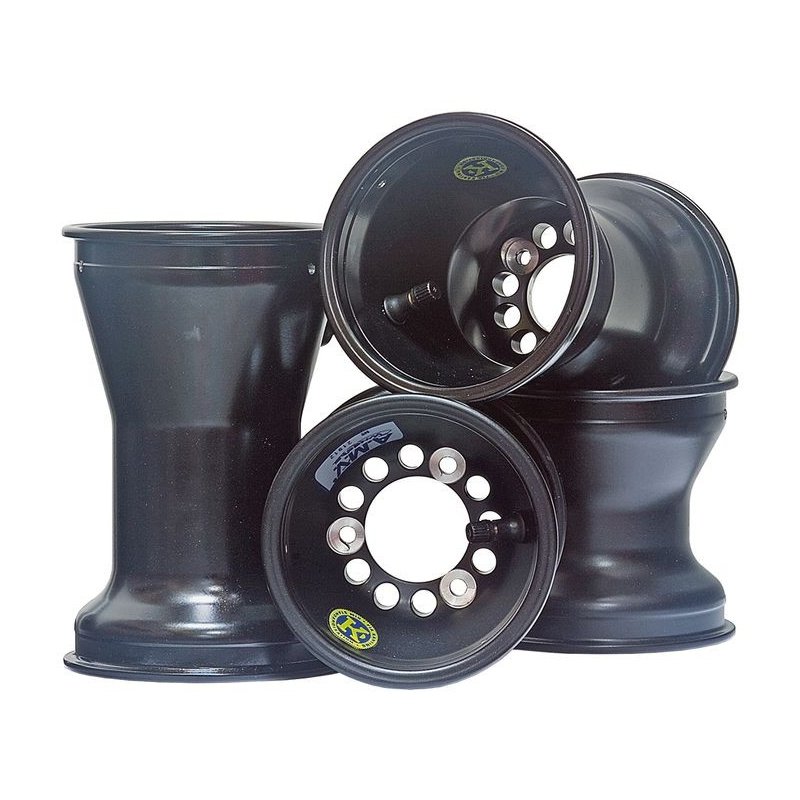 Set ruote 130/210 AMV ruota, tipo CRG, nero, aprire