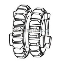 Maxter gear primary shaft 3rd e 4th gear