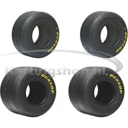 Dunlop SL1 slick tyres set 4.5/7.1