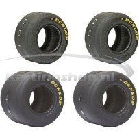 Dunlop SL3 slick tyres set 4.5/7.1