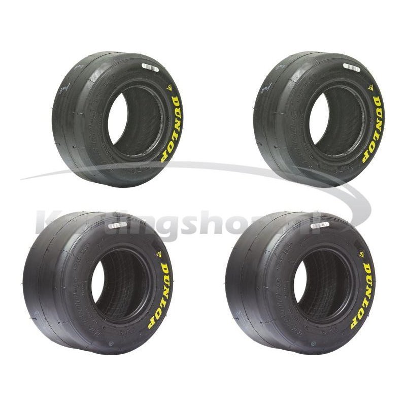 Dunlop SL3 slick tyres set 3.6/5.0