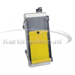 Radiator KG racing kit cpl with yellow roller blind. 450 x 1