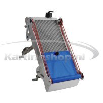 Radiateur KG racing kit cpl met Green blind. 440 x 195 x 4