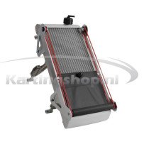 Radiator KG racing kit cpl med svart rullgardin. 440 x 195 x 40 mm