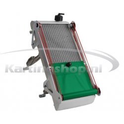 Kühler KG racing Kit cpl con Verde blind. 440 x 195 x 40 mm