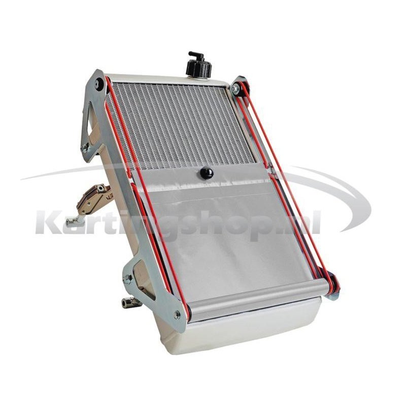 Radiador KG racing kit cpl com grey roller blind. 440 x 25