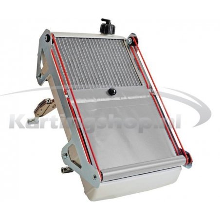 Radiador KG racing kit cpl com grey roller blind. 440 x 25