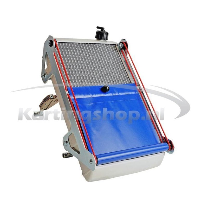 Jäähdytin KG racing kit cpl kanssa blue roller blind. 440
