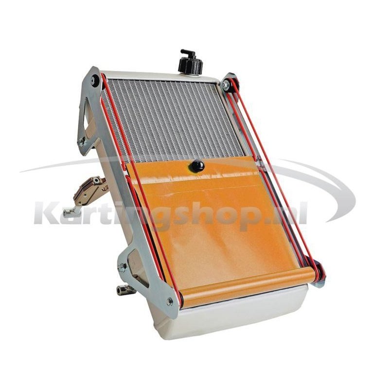 Radiador KG racing kit cpl com orange roller blind. 440 x