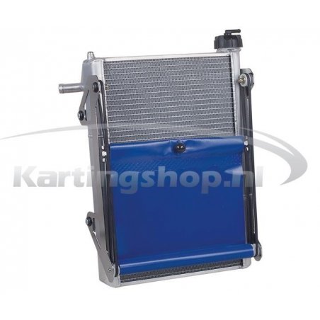 Jäähdytin KG racing kit cpl kanssa blue roller blind. 450