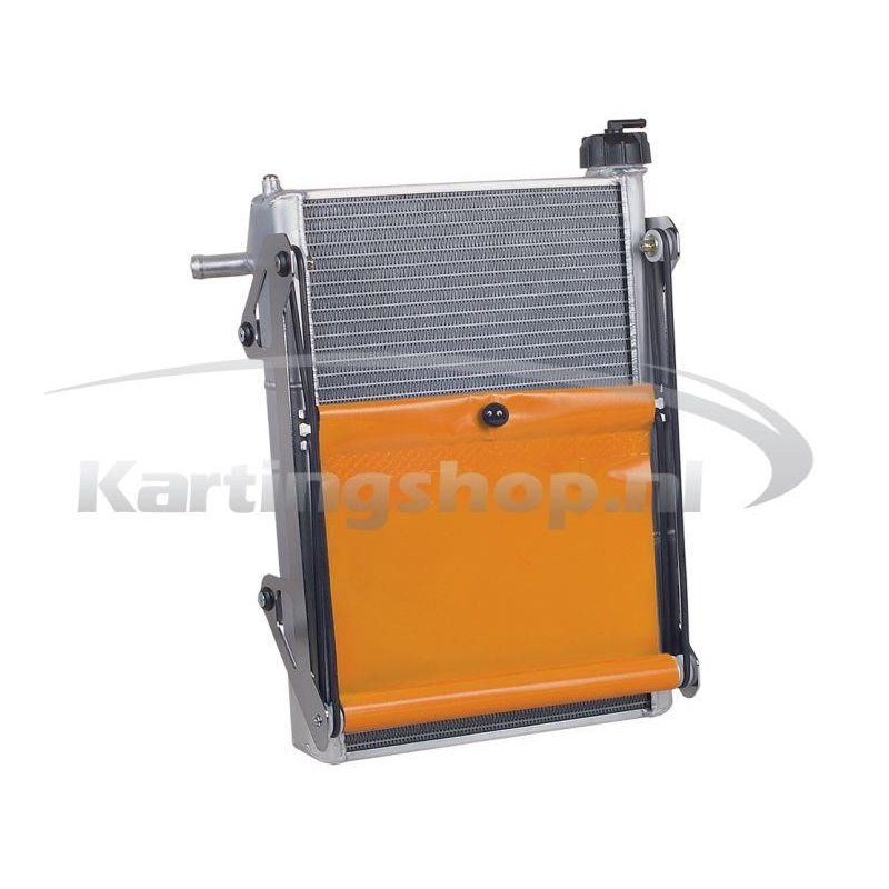 Jäähdytin KG racing kit cpl kanssa orange roller blind. 45