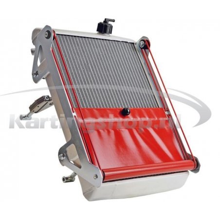 Jäähdytin KG racing kit cpl kanssa red roller blind. 440 x