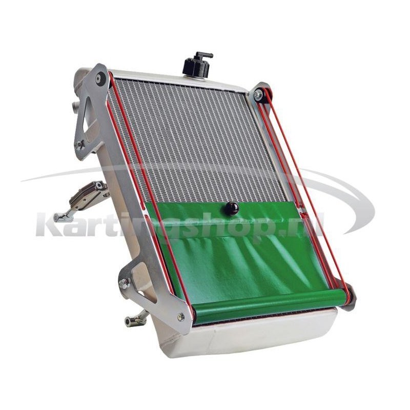 Køler KG racing kit cpl med Green blind. 440 x 300 x 40 mm