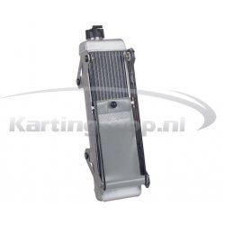 Radiator KG racing kit cpl med grå rullegardin bak. 450 x 125 x 40 mm