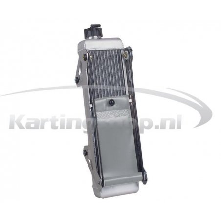 Radiator KG racing kit cpl med grå rullgardin. 450 x 125 x 40 mm